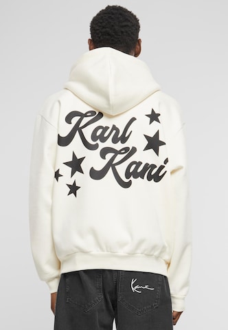 Karl Kani Zip-Up Hoodie in White