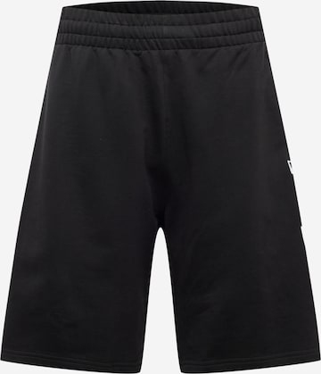 NEW ERA Regular Pants in Black: front