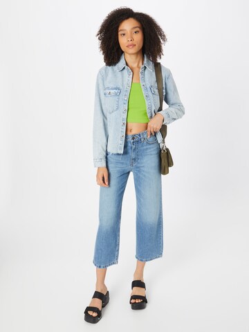 BIG STAR Wide Leg Jeans 'GERI' in Blau