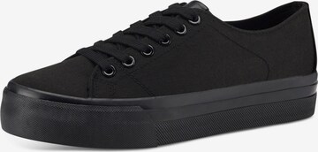 TAMARIS - Zapatillas deportivas bajas en negro: frente