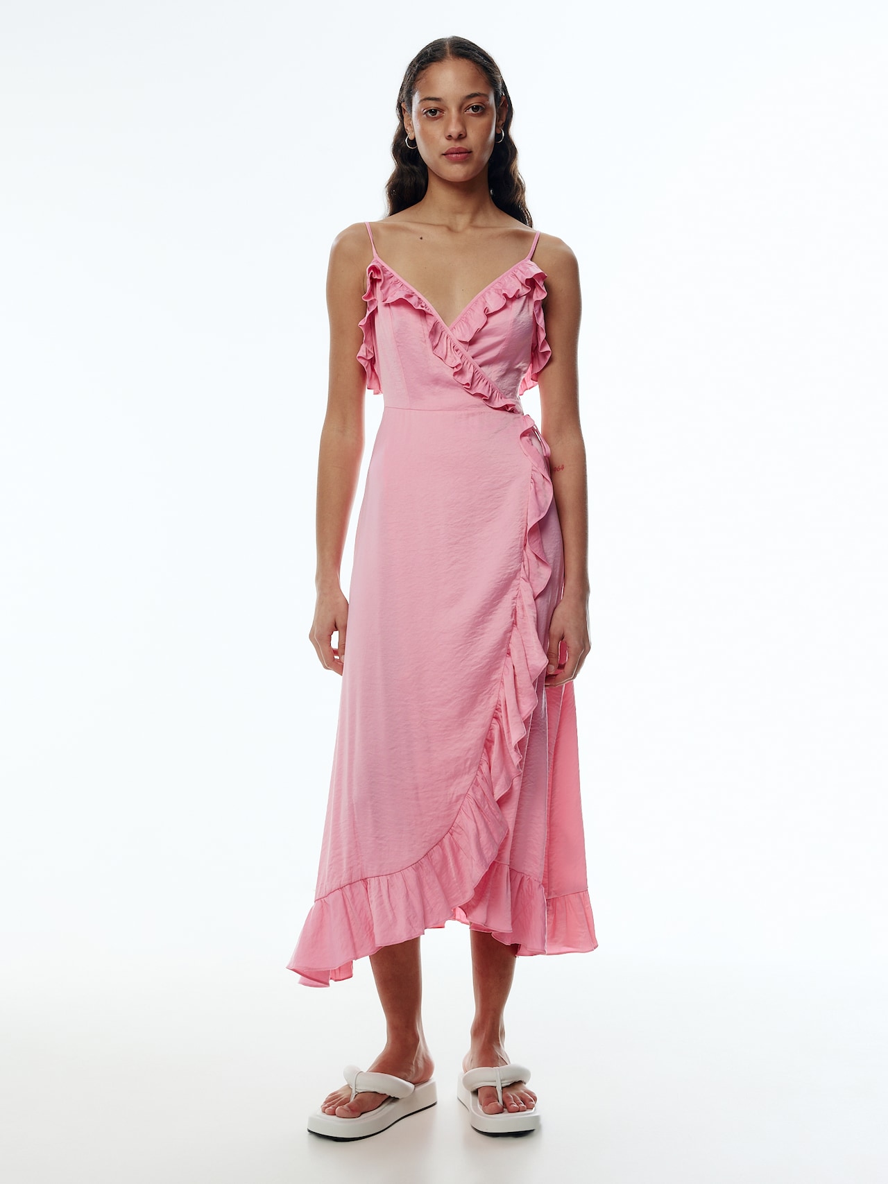 EDITED Producten Jurk 'Benice' Pink