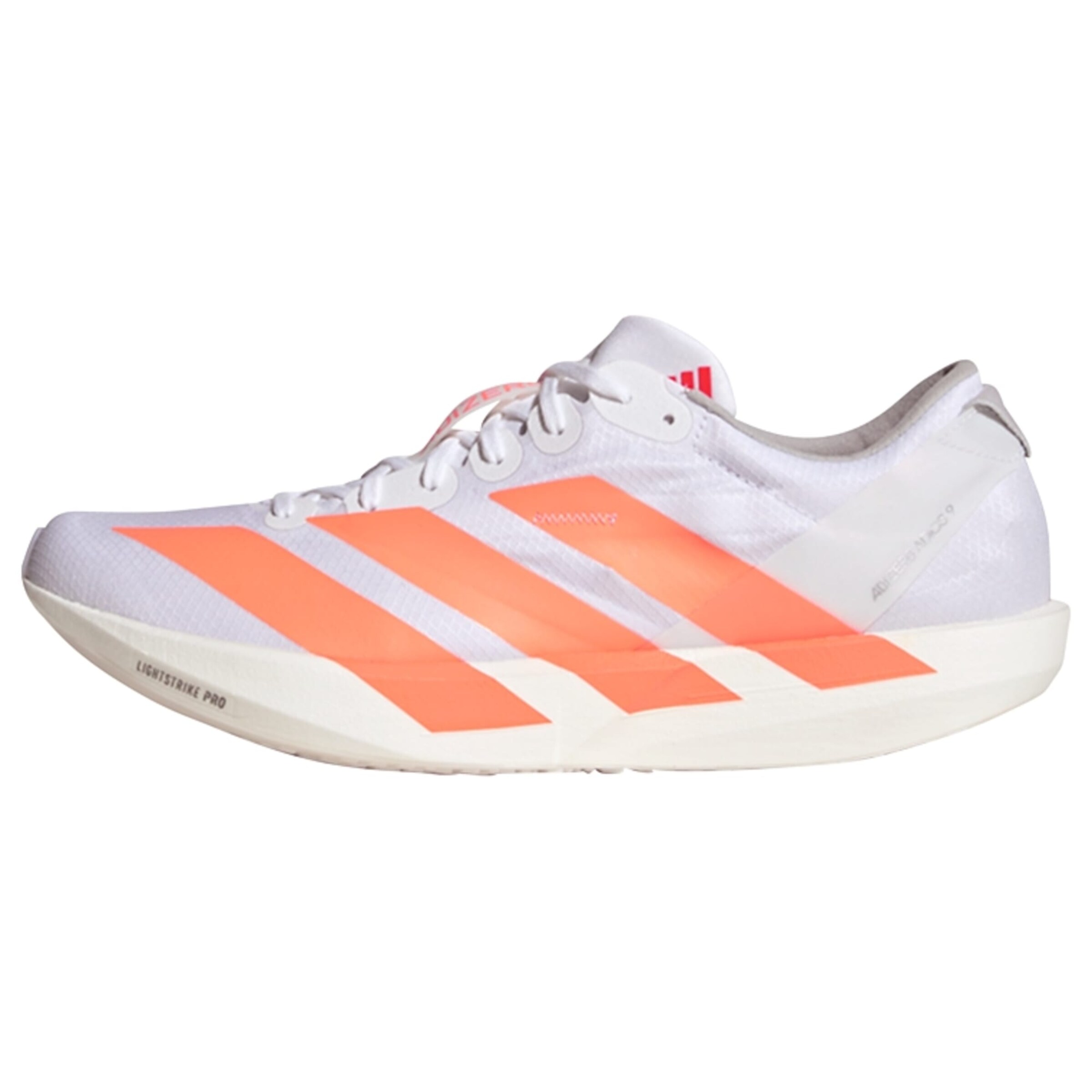 ADIDAS PERFORMANCE - Zapatillas de running 'ADIZERO ADIOS 9' en blanco: frente