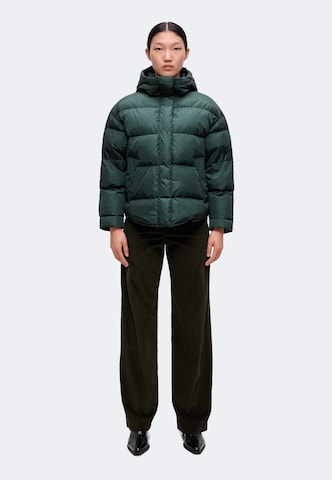 Weekend Max Mara Talvejope 'LUSSO', värv roheline