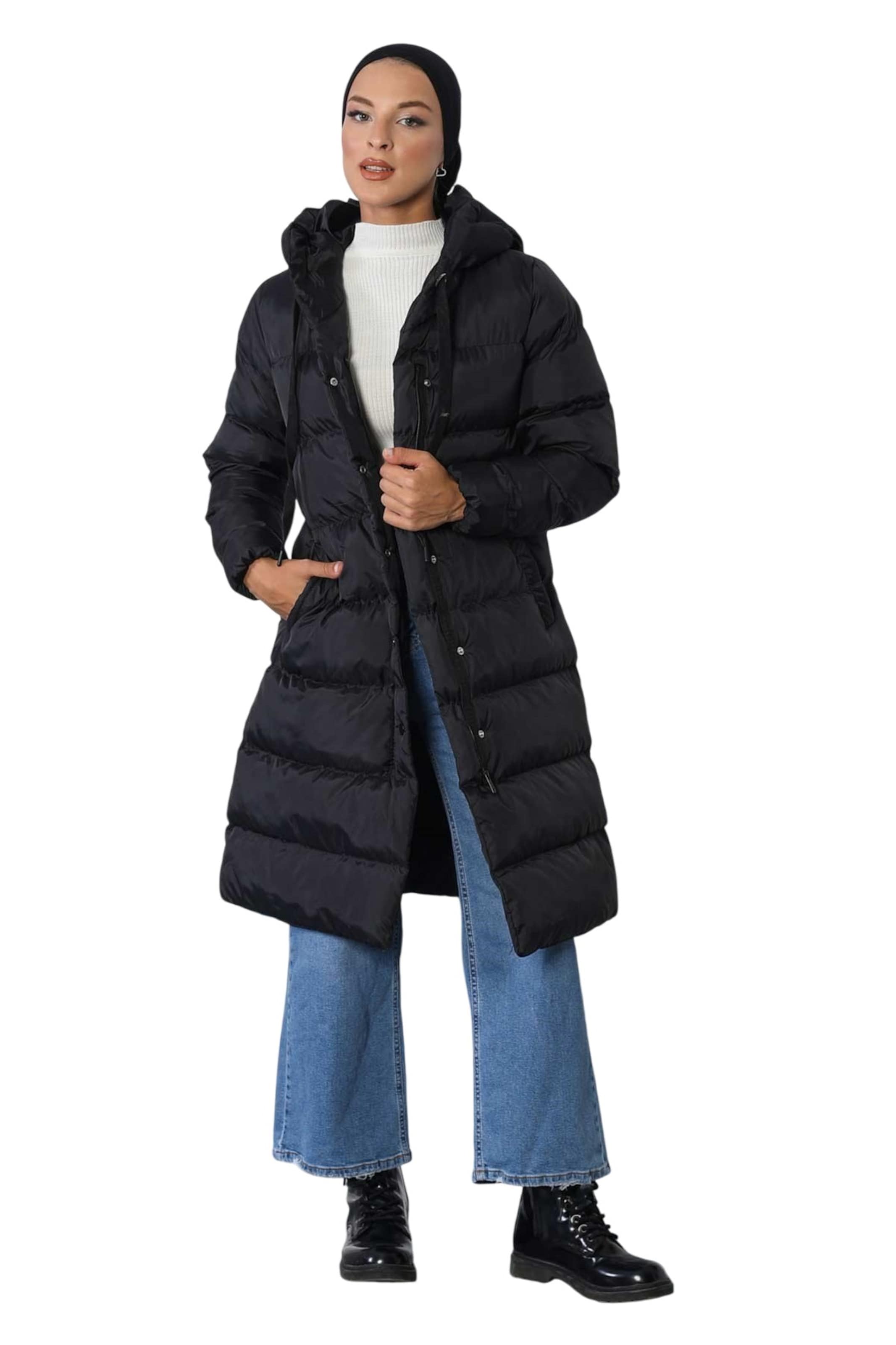 MODAMIHRAM Winter coat in Black