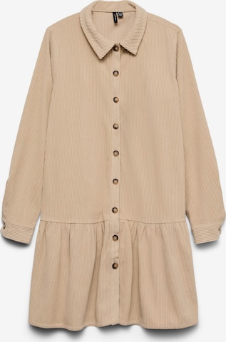 VERO MODA Shirt dress 'VMCLEO' in Grey: front