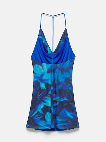 Pull&Bear Summer Dress in Blue