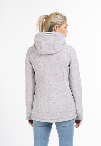 Schmuddelwedda Fleece jas in Lila