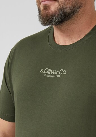 T-Shirt s.Oliver en vert