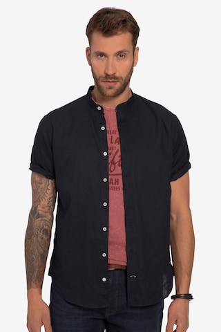 JP1880 Regular fit Button Up Shirt in Blue: front