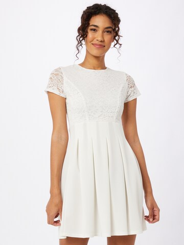 WAL G. Cocktail Dress in White: front