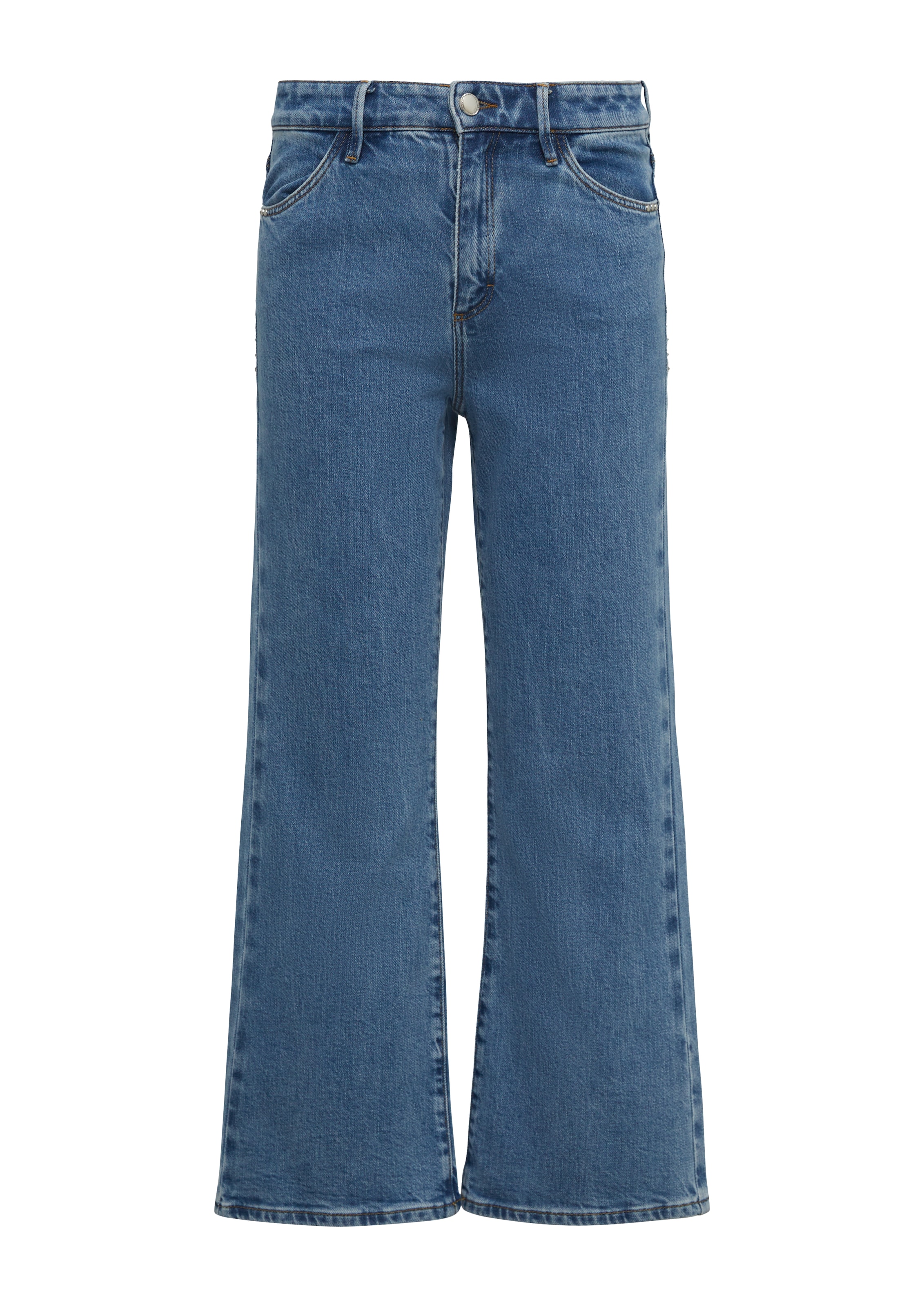 s.Oliver BLACK LABEL Jean 'Selina' en bleu denim, Vue avec produit