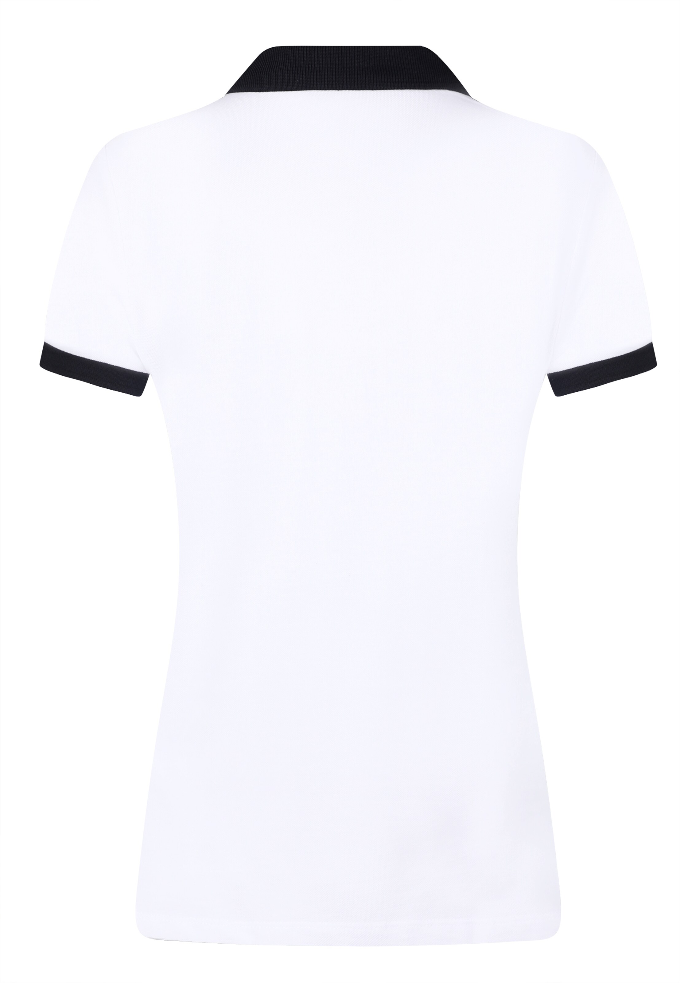 Jimmy Sanders Polo Shirt Kurz Arm in Weiß