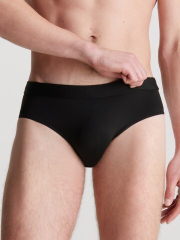 Calvin Klein Swimwear Swim Trunks ' Intense Power ' in Black: front