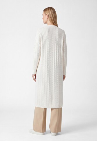 usha WHITE LABEL - Abrigo de punto en blanco