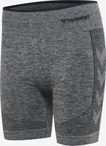 Hummel Skinny Sportbroek in Grijs