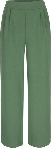 LolaLiza Wide leg Broek in Groen: voorkant