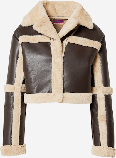 Edikted Winter jacket 'Ricky' in Beige / Brown, Item view