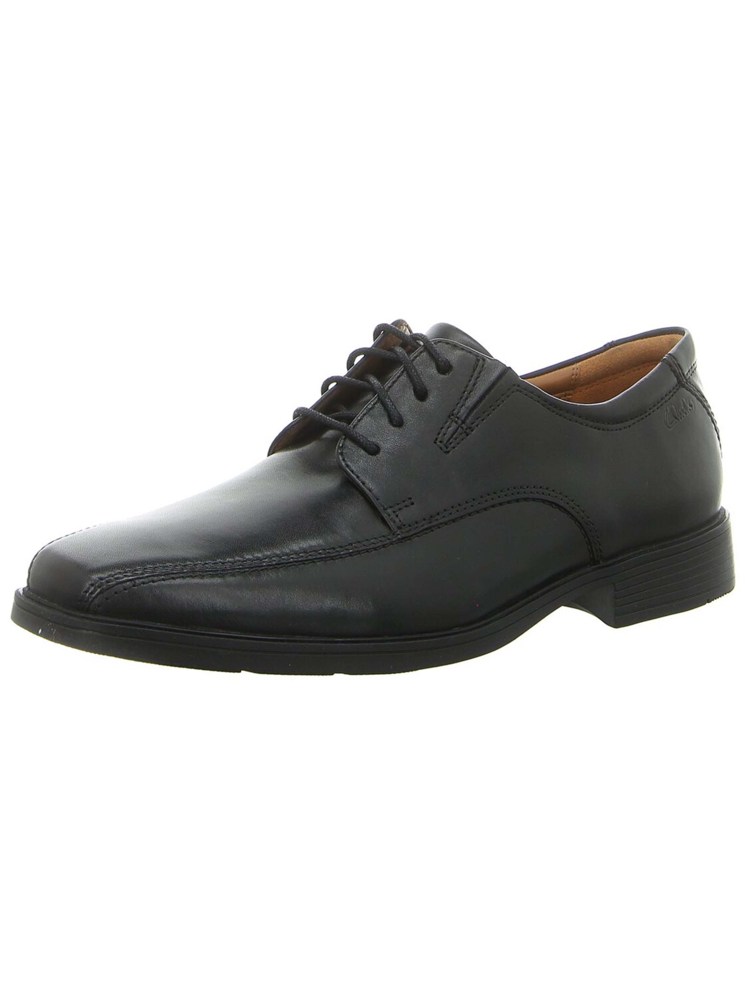 CLARKS Schnürschuh in Schwarz: Vorderseite