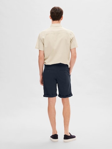 Slimfit Pantaloni chino 'Luton' di SELECTED HOMME in blu