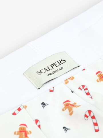 Boxers 'Just Xmas' Scalpers en blanc