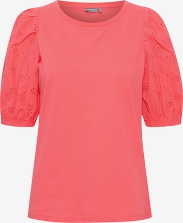 Fransa Shirt 'Mae' in Roze: voorkant