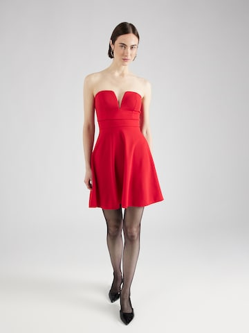 WAL G. - Vestido 'CHRISTA' en rojo