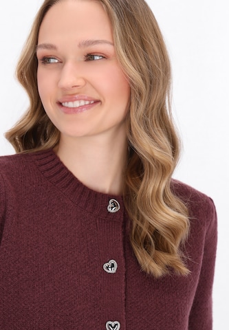MYMO Gebreid vest in Rood