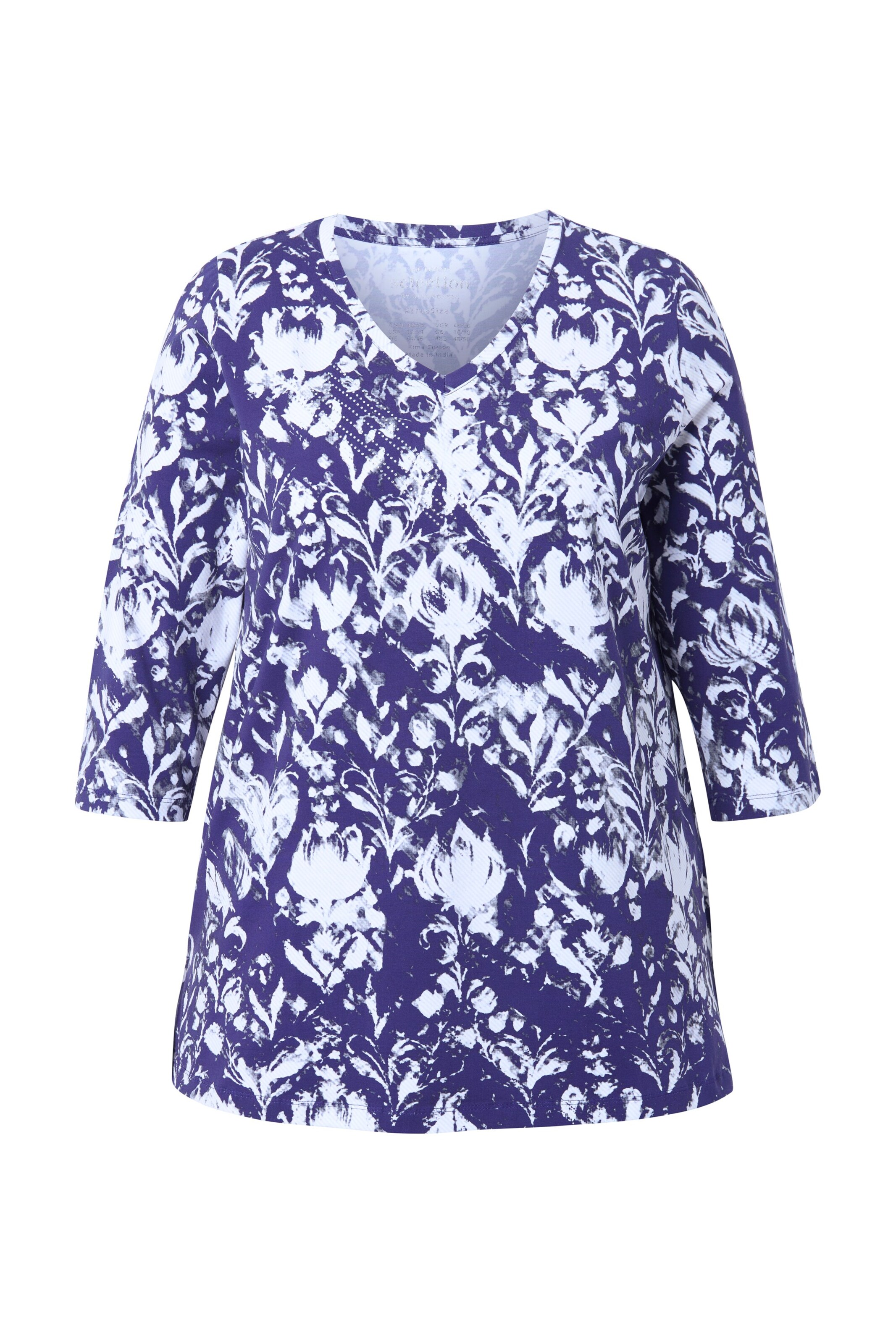 Ulla Popken Shirt in Blue: front