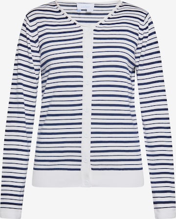 Cardigan usha BLUE LABEL en bleu : devant