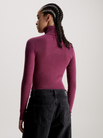 Calvin Klein Jeans Pullover in Lila