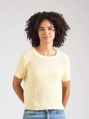 ONLY Trui 'ONLSUNNY' in Beige: voorkant