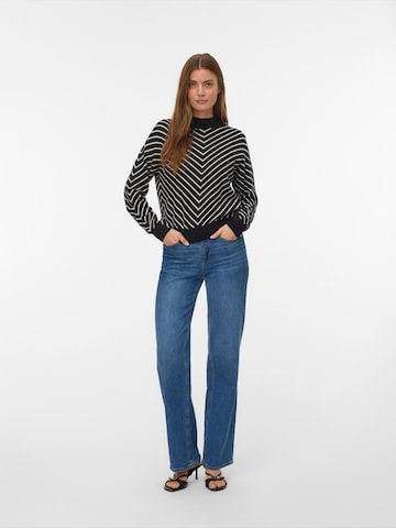 VERO MODA Pulóver 'VMCAPRICORN' - fekete