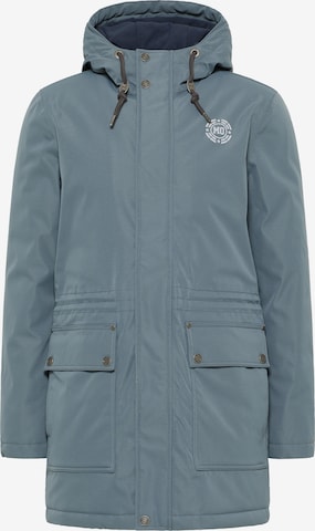 MO Winter Parka 'Arctic' in Blue: front