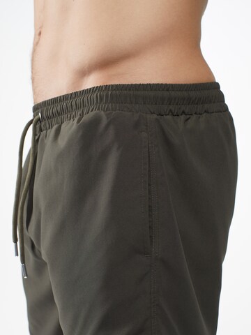 ABOUT YOU x Kevin Trapp Board Shorts 'MADDOX' in Green