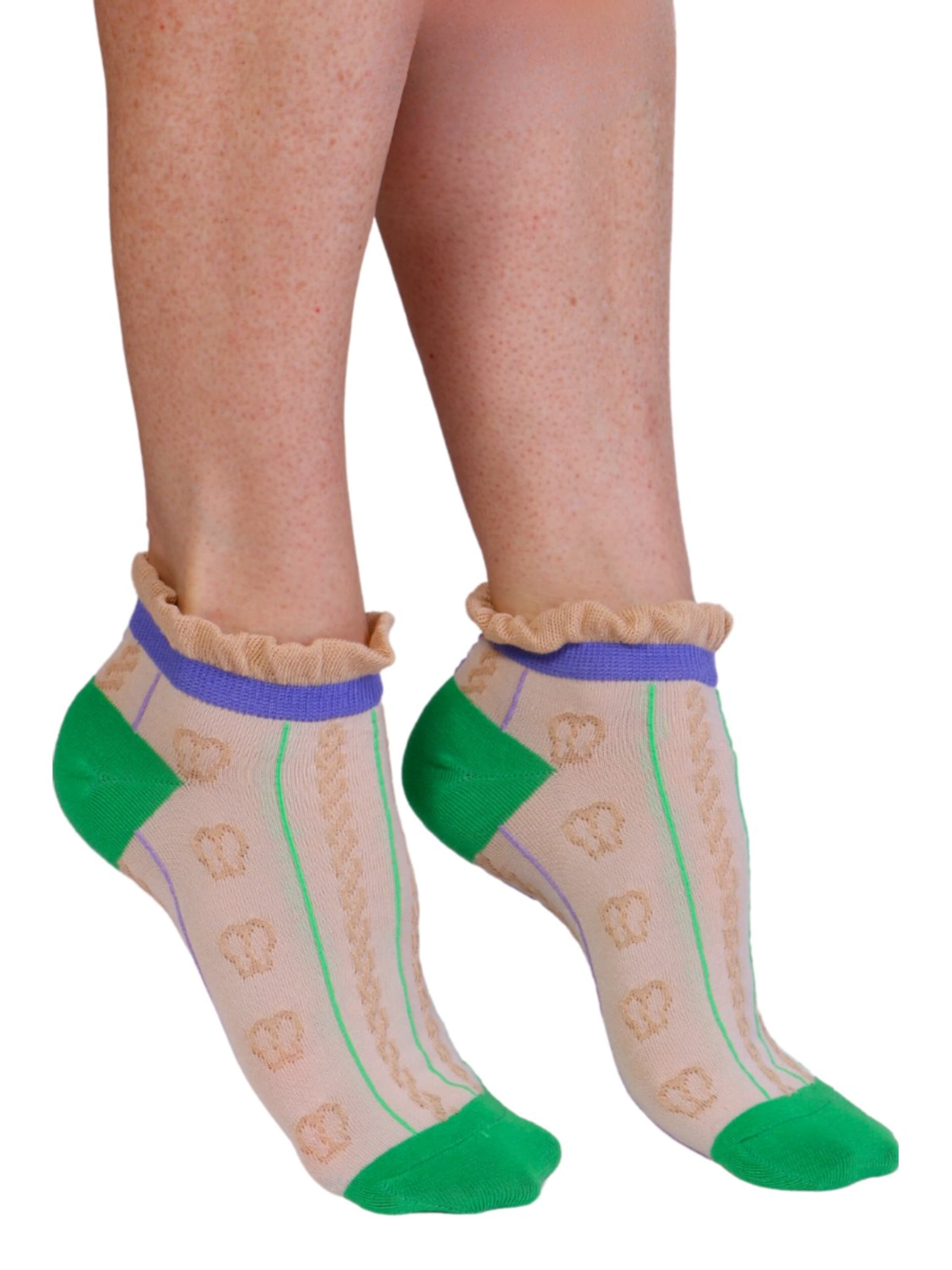 Sokisahtel Socken 'NORAH'‌‌‌‌‌‌‌‌‌‌ in Beige: Vorderseite