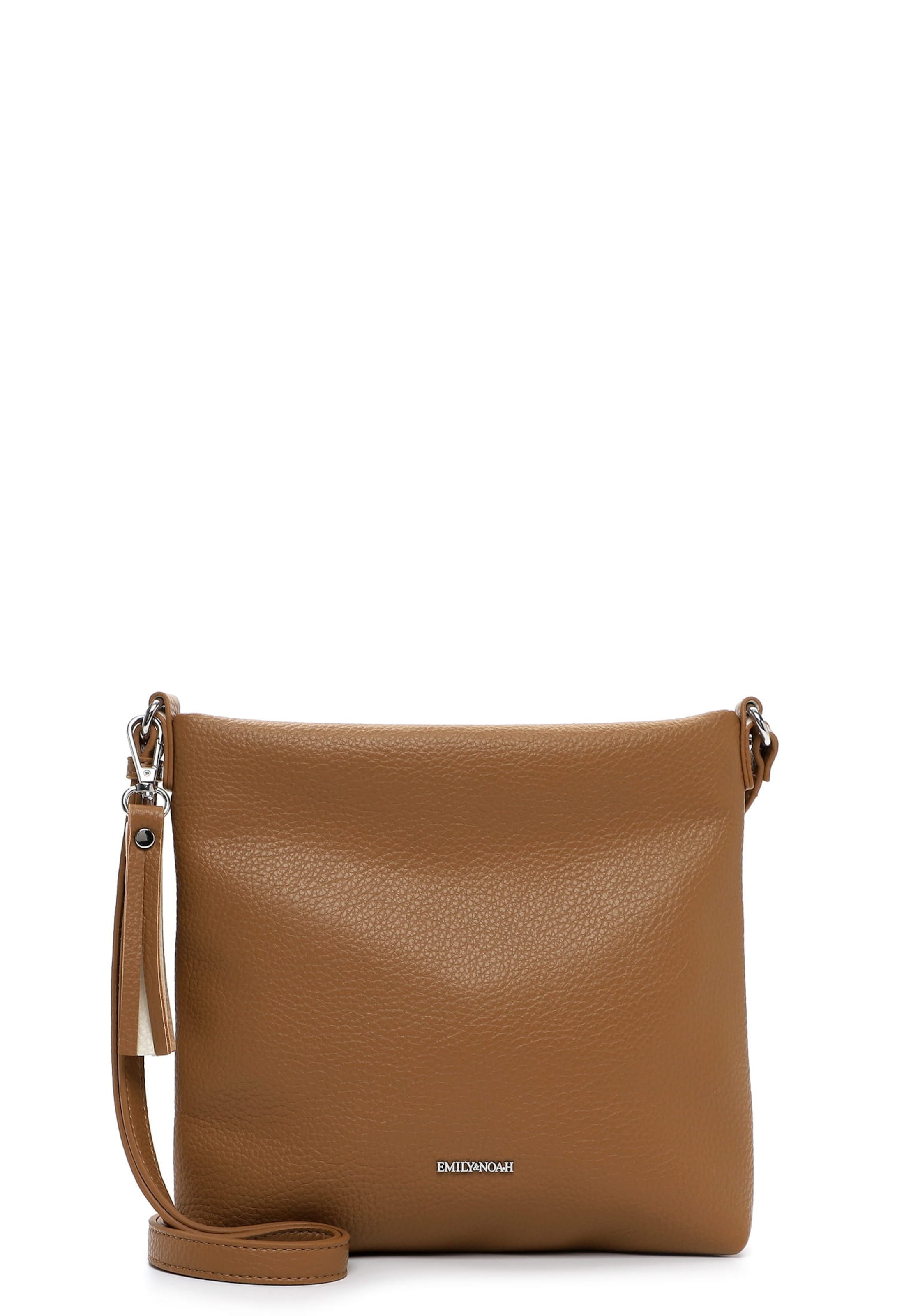 Borsa a tracolla 'Jeanine' di Emily & Noah in marrone: frontale