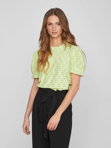 VILA Blouse in Groen: voorkant