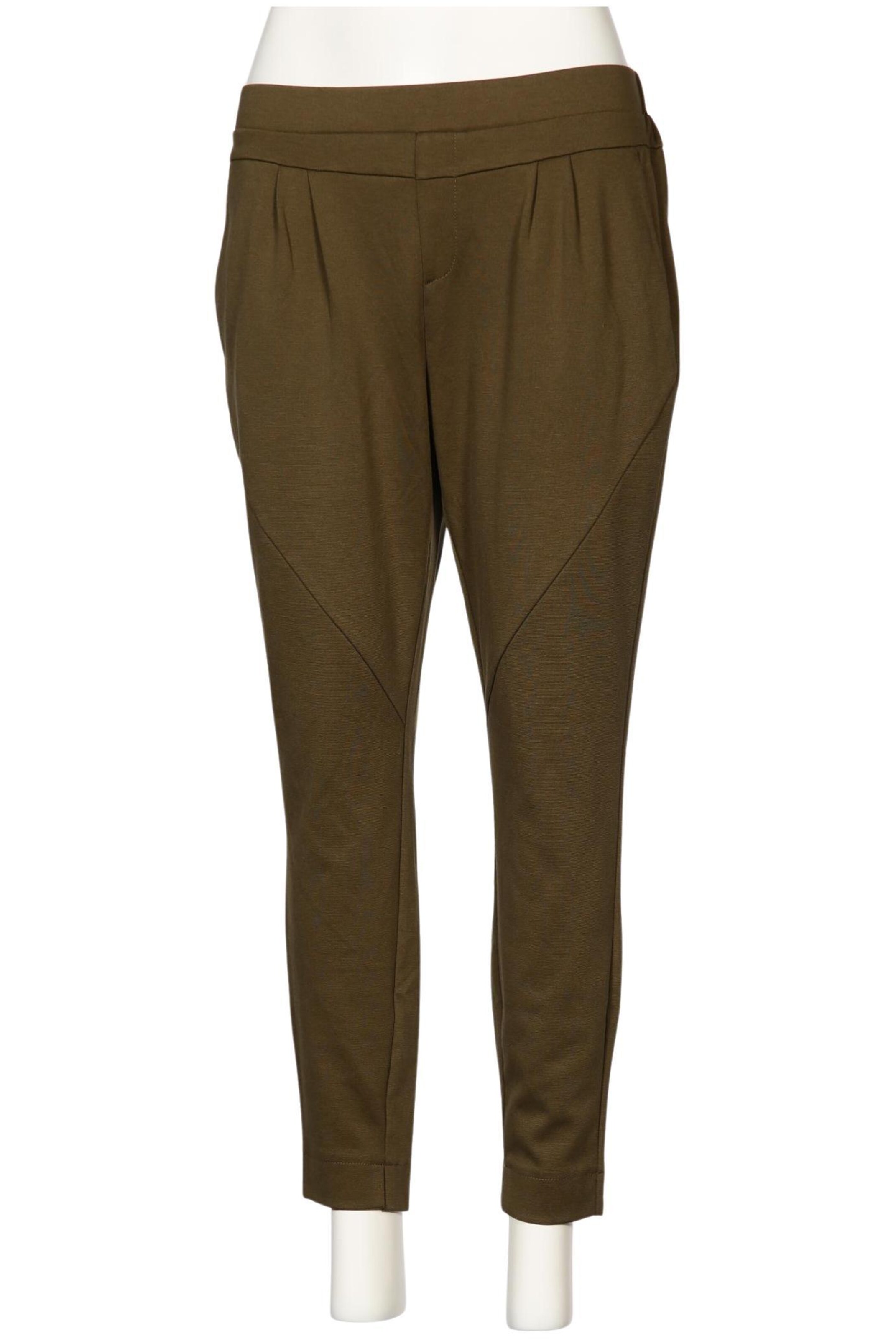 Cream Pants in L in Green: front