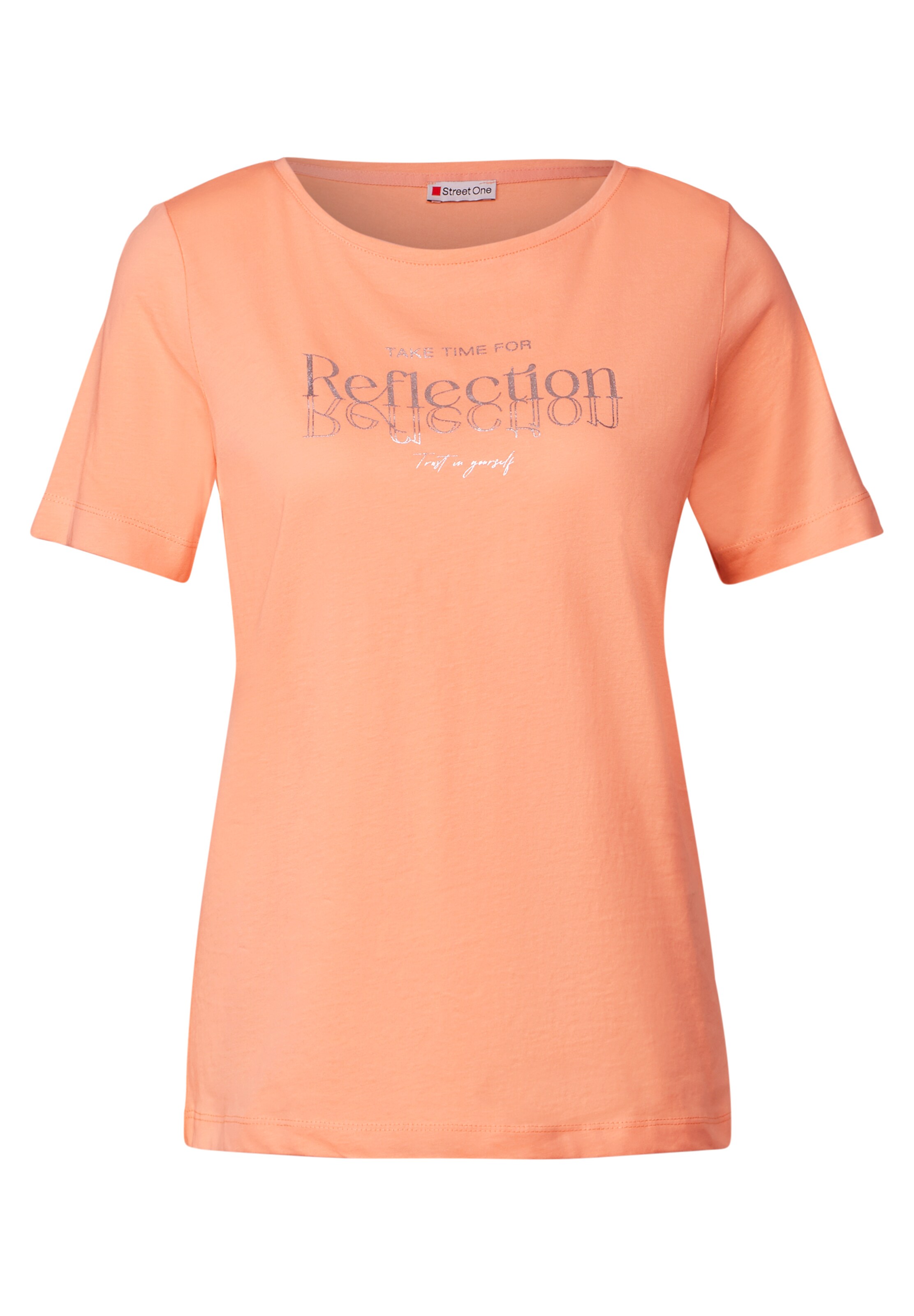 STREET ONE Shirt in Orange: front