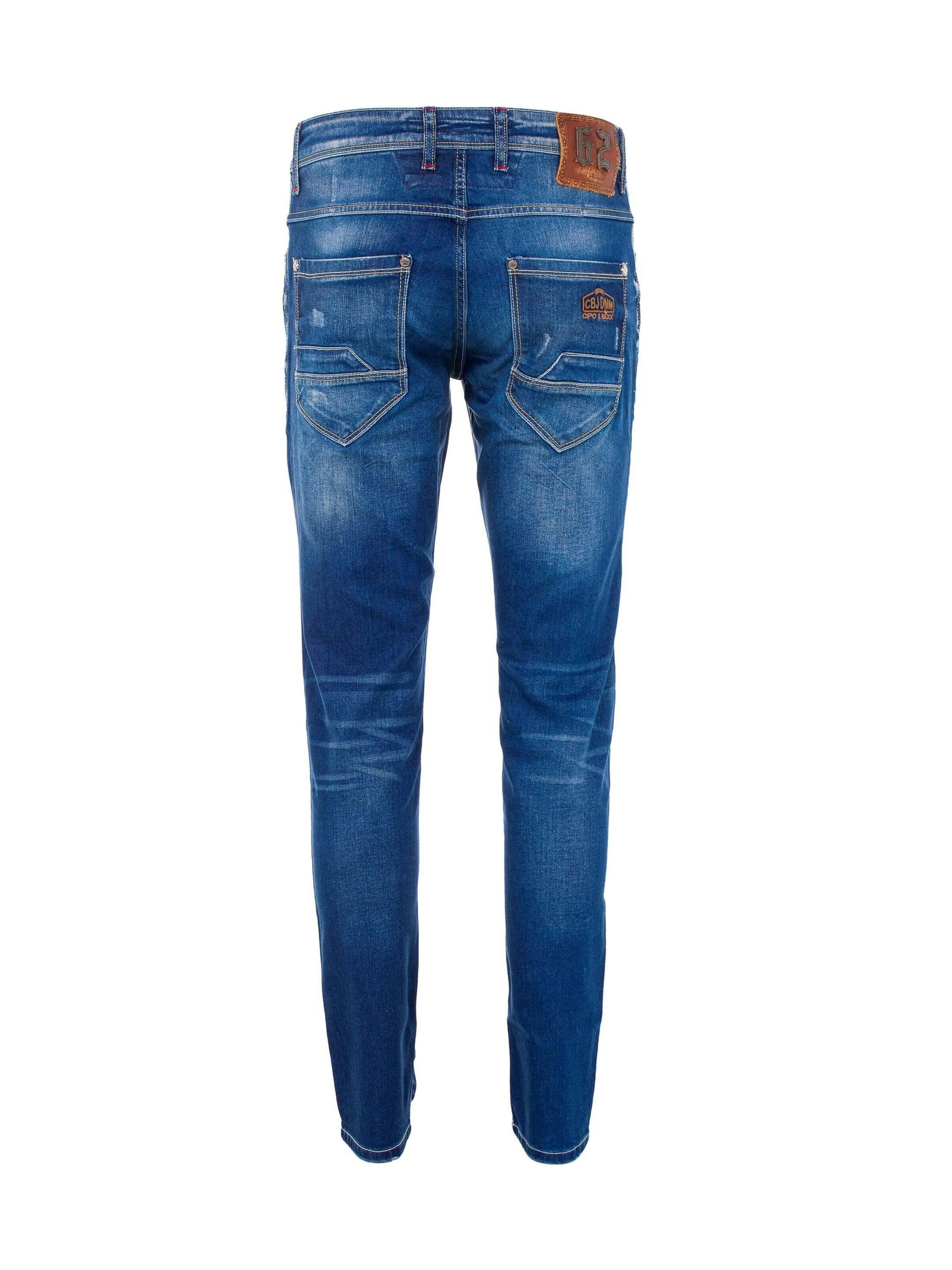 CIPO & BAXX Regular Jeans in Blauw