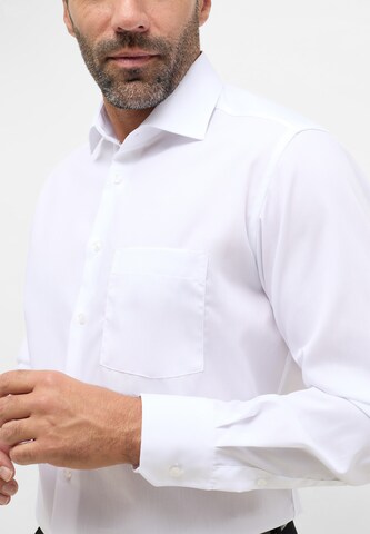 ETERNA Regular fit Button Up Shirt in White