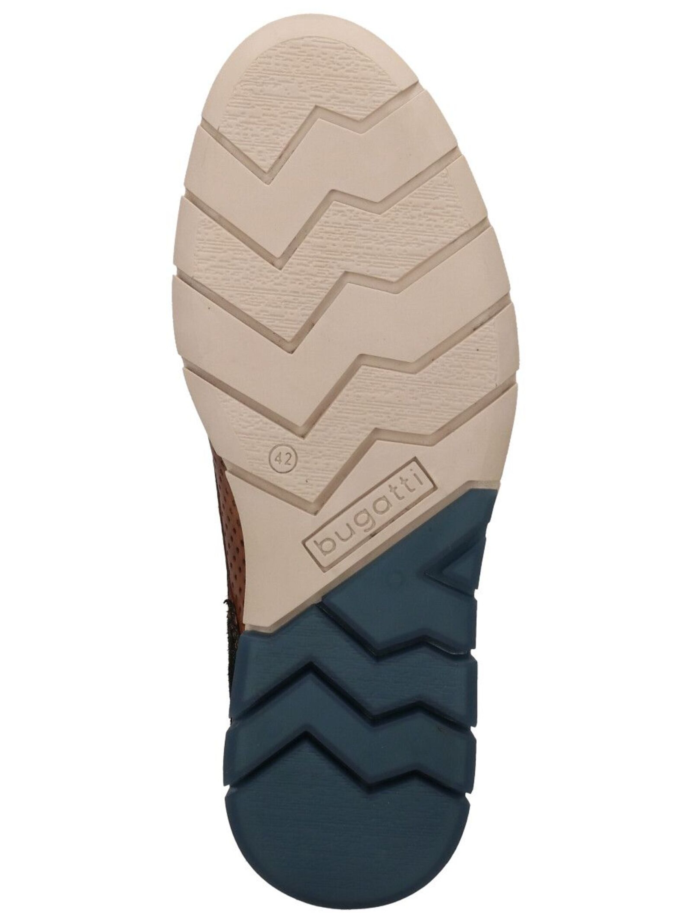 Chaussure à lacets bugatti en marron