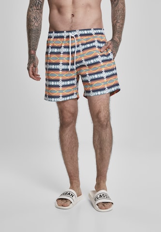 Urban Classics Board Shorts 'Inka' in Mixed colors: front