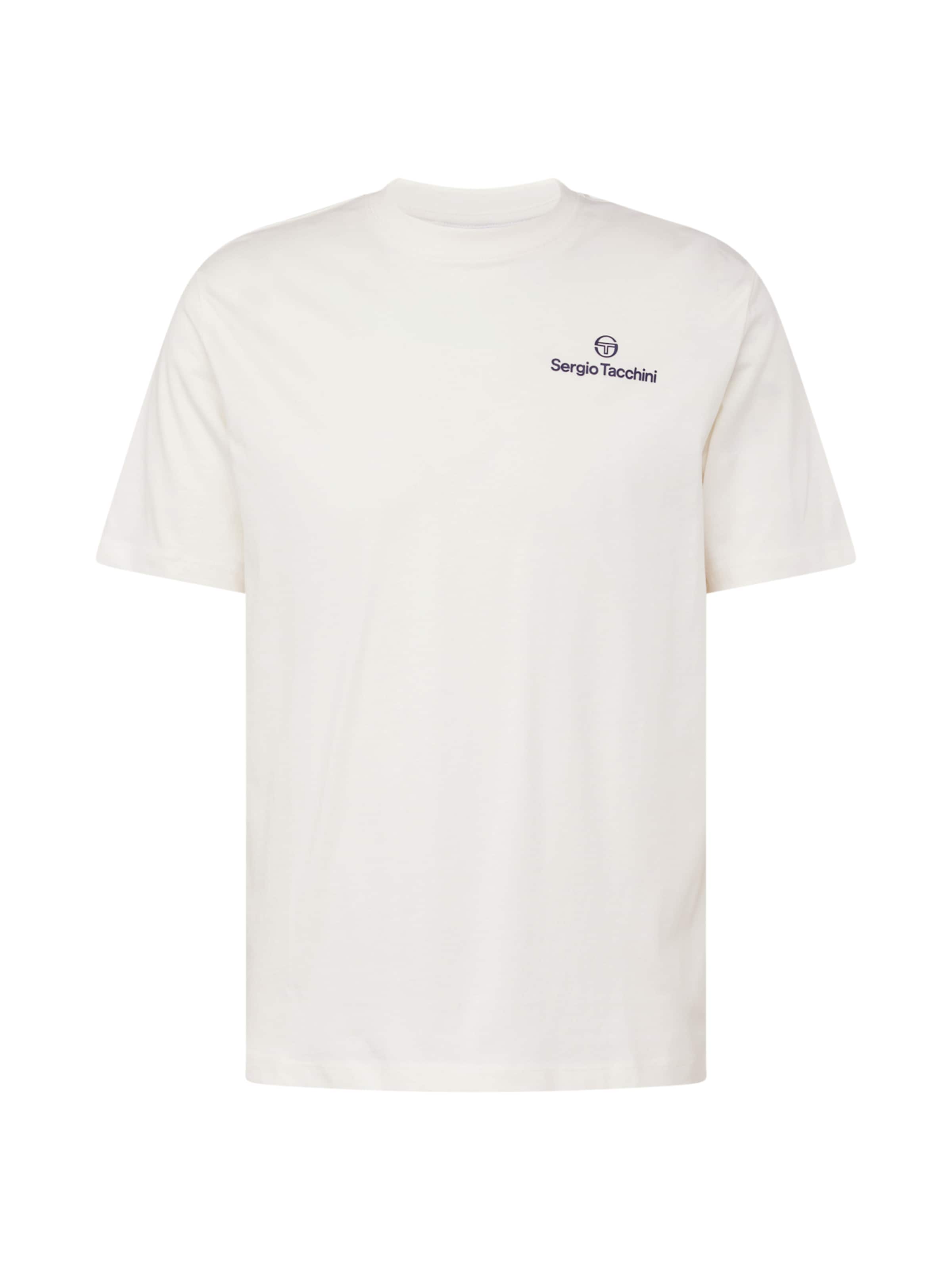 Sergio Tacchini Функциональная футболка 'Bold 024' в Белый: спереди