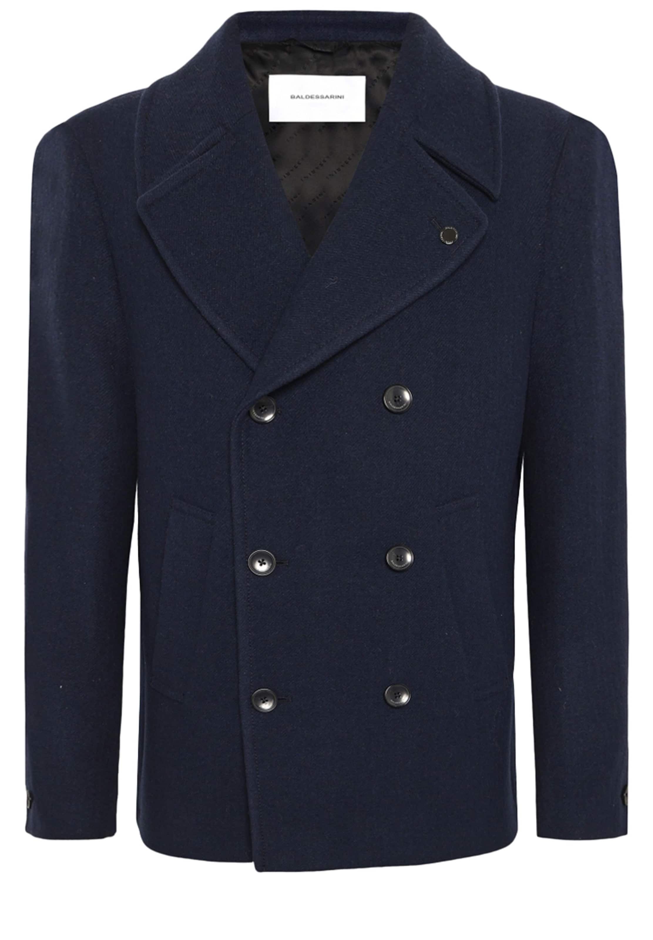 Baldessarini Between-Seasons Coat ' Colas ' in Blue: front