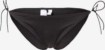 Calvin Klein Swimwear Bikini Bottoms in Black: front