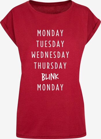 T-shirt 'Blink Extended' Mister Tee en rouge : devant