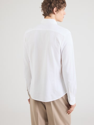 Hackett London Regular fit Πουκάμισο σε λευκό: πίσω