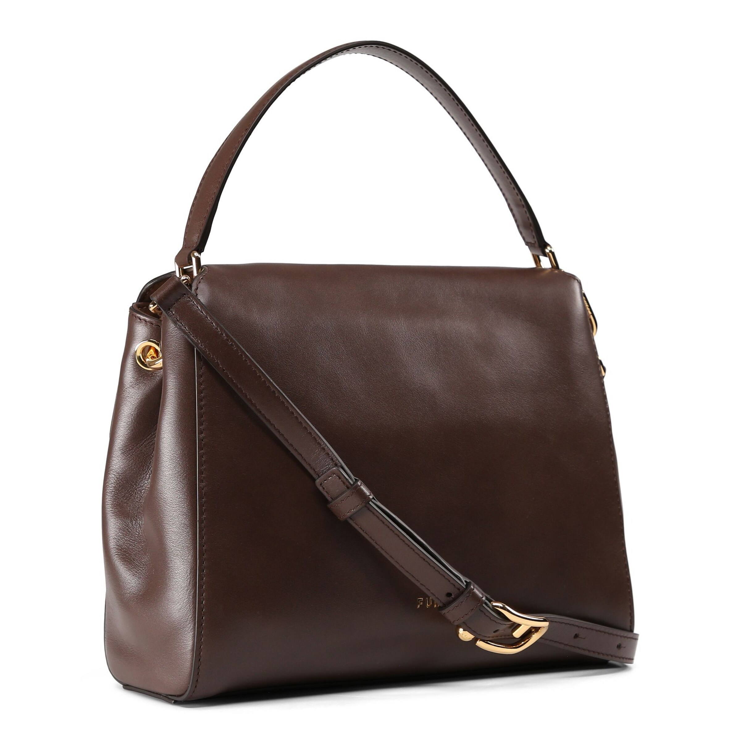 FURLA Handtas 'Domus' in Bruin