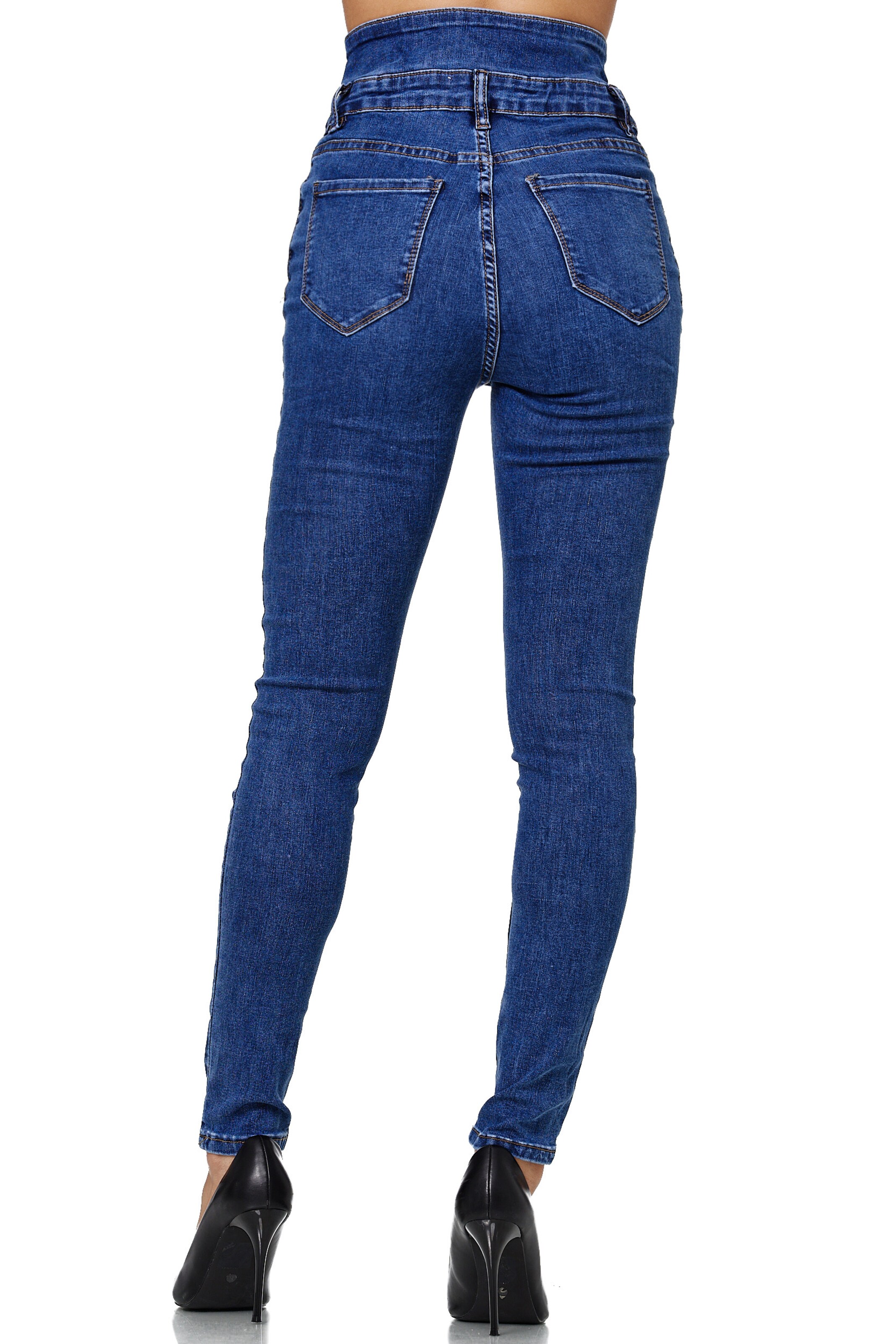 Skinny Jean Elara en bleu